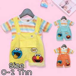 BR22687 - JUMPSUIT ANAK ELMO PDM - Kuning