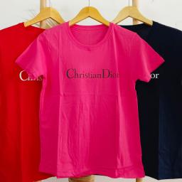BR22761-2 - CHRISTIAN DIO TSHIRT TUMBLR TEE - Fanta