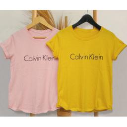 BR22762 - CALVIN TSHIRT TUMBLR TEE - Kuning