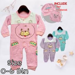 BR22779 - JUMPER BAYI PANJANG CATHY CUTE PDM - Lilac