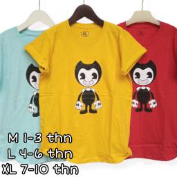 BR22780-8 - BENDY KAOS ANAK TSHIRT TUMBLR TEE - Kuning XL