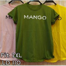 BR22995-2 - MANG TSHIRT TUMBLR TEE SIZE 2XL - Hijau Army