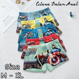 BR23034-2 - (3PC) CELANA DALAM ANAK COWOK AVENGERS - Size L