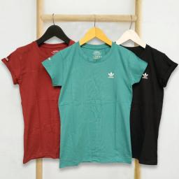 BR23056-3 - KAOS OLAHRAGA ADIDAS - Hitam