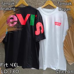 BR23070 - LEVIS TSHIRT TUMBLR TEE SIZE 4XL - Hitam