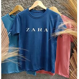 BR23083 - ZAR TSHIRT TUMBLR TEE - Biru Denim