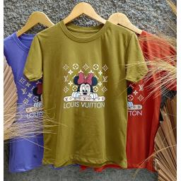 BR23084 - MINNIE LOUIS TSHIRT TUMBLR TEE - Purple
