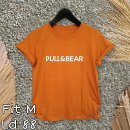 BR23202 - PULL DARK ORANGE TSHIRT TUMBLR TEE SIZE M