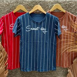 BR23301-2 - SWEET STORY SALUR TSHIRT TUMBLR TEE - Dark Denim