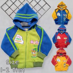 BR23386-2 - JAKET ANAK LAKI-LAKI PDM - Biru