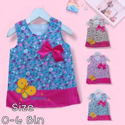 BR23440-2 - DRESS BAYI PEREMPUAN SUMMER DAY PDM - Cream