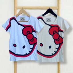 BR23460 - KITTY TSHIRT TUMBLR TEE SIZE M - Putih