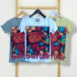 BR23461 - CANDY LOVER TSHIRT TUMBLR TEE - Abu