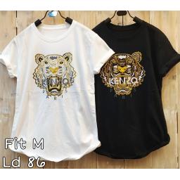 BR23471-2 - KENZ TSHIRT TUMBLR TEE SIZE M - Hitam