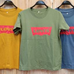BR23555-3 - LEVI TSHIRT TUMBLR TEE - Biru Denim