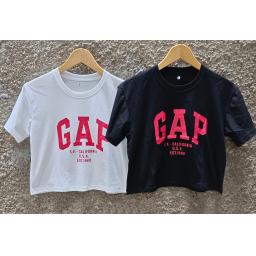 BR23557 - KAOS CROP TEE GAP - Putih