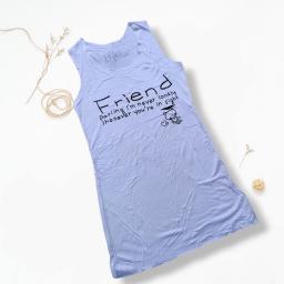 BR23596 - TANKTOP FRIEND PUTIH