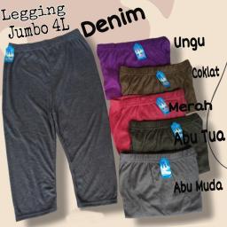 BR23616-1 - LEGGING JUMBO POLOS 3/4 4L PDM - Denim