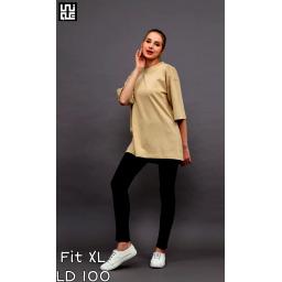 BR23640 - KAOS POLOS COKSU LENGAN 3/4 SIZE XL