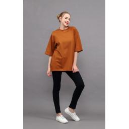BR23643 - KAOS POLOS CINNAMON LENGAN 3/4 SIZE XL