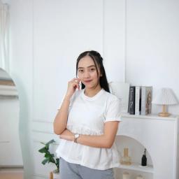BR23706 - KAOS POLOS RUMBAI PUTIH LENGAN PENDEK - XL