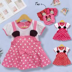 BR23760-2 - SET DRESS ANAK MICKEY - Fanta