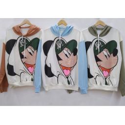BR23782-2 - SWEATER MICKEY (BABYTERRY) - Biru