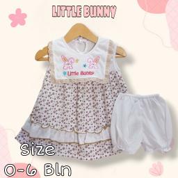 BR23883 - SETELAN DRESS BAYI LITTLE BUNNY PDM