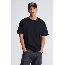 BR23902-4 - KAOS POLOS HITAM LAKI-LAKI - XL