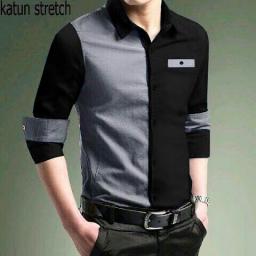 BR06185 - KEMEJA KENNY HITAM
