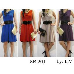 BR06916-3 - dress sr 201 - ungu