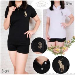 BR07280-1 - POLO CEWEK ORIGINAL - putih size M