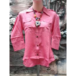 BR07990 - KEMEJA SINDI PEACH