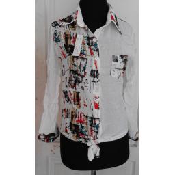 BR08089 - KEMEJA ALECIA RED